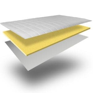 ypons topper memory 4 cm