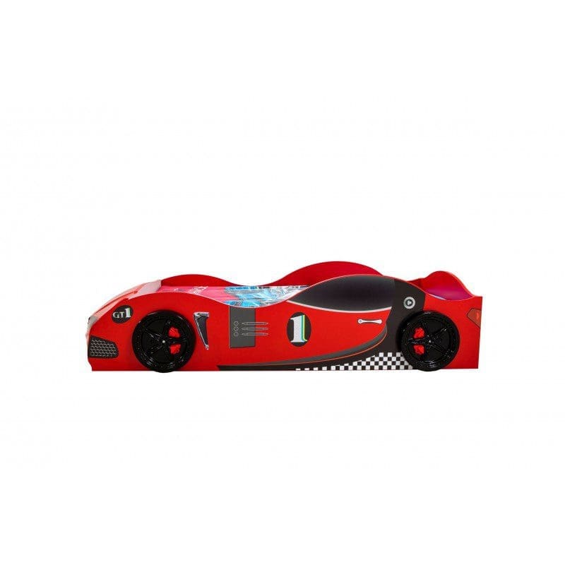 Κρεβάτι αυτοκίνητο Gt-1 Eco Standard Κόκκινο - Image 3