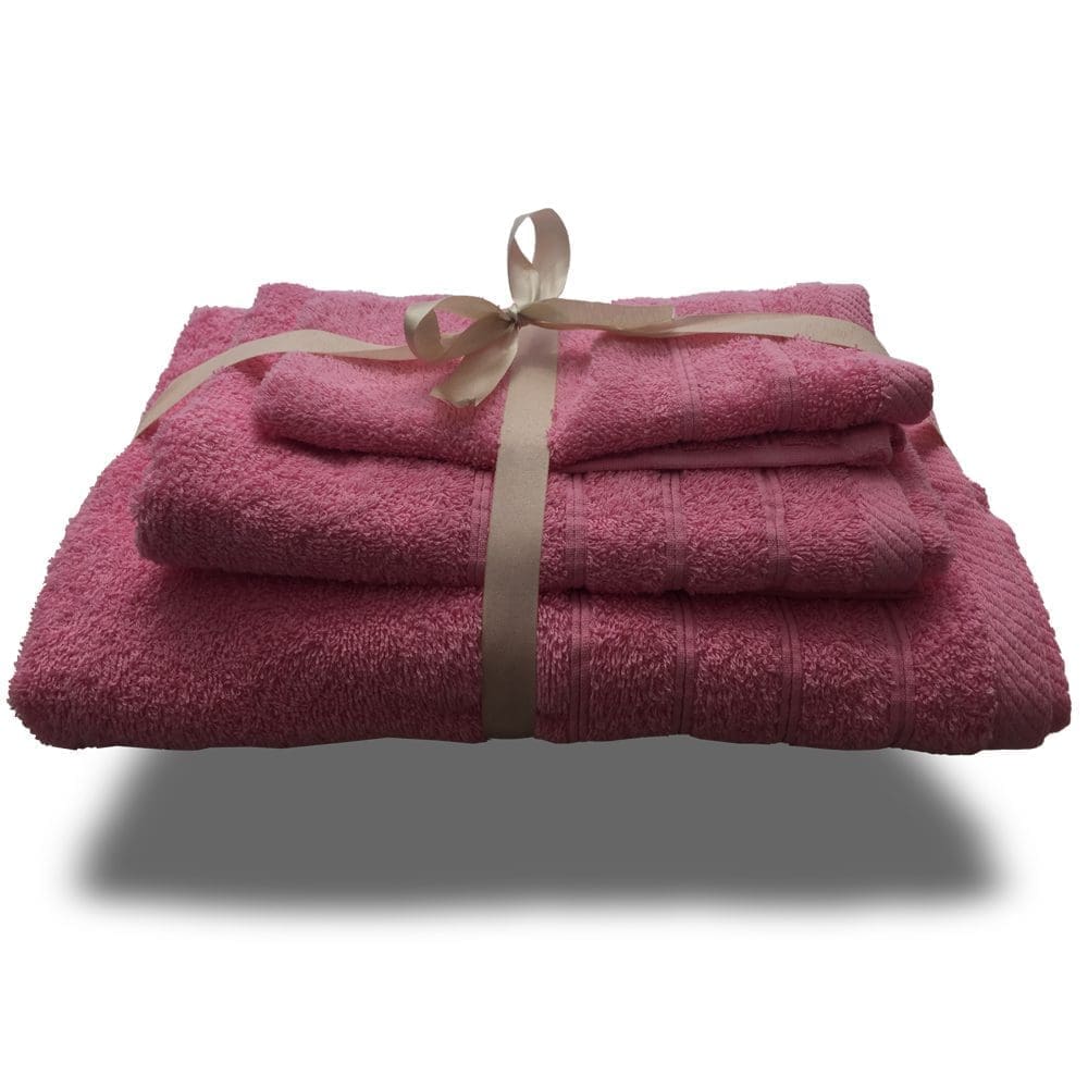 Σετ Πετσέτες 3 Τμχ Ypnos Cotton fuchsia 1