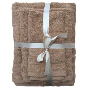 Σετ Πετσέτες 3 Τμχ Ypnos Cotton coffee 2