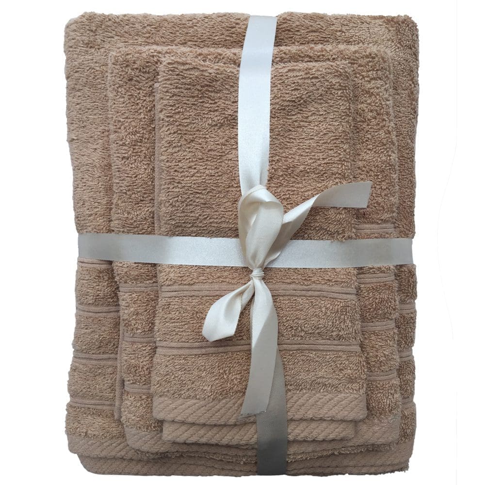 Σετ Πετσέτες 3 Τμχ Ypnos Cotton coffee 2