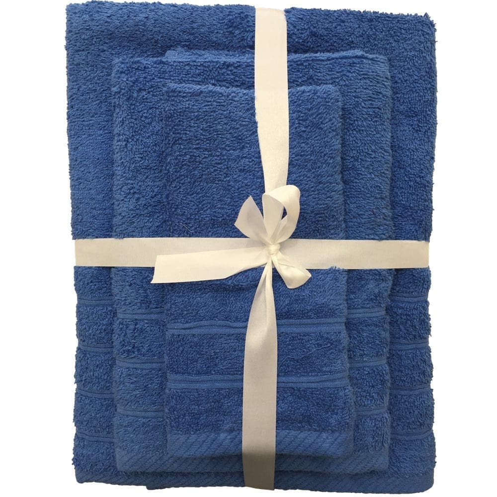 Σετ Πετσέτες 3 Τμχ Ypnos Cotton blue 2