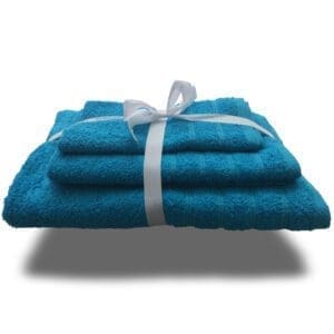 Σετ Πετσέτες 3 Τμχ Ypnos Cotton turqoise 1