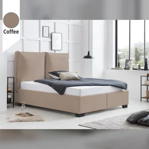 Υφασμάτινο Κρεβάτι Ύπνου Chloe Coffee ypnos.gr