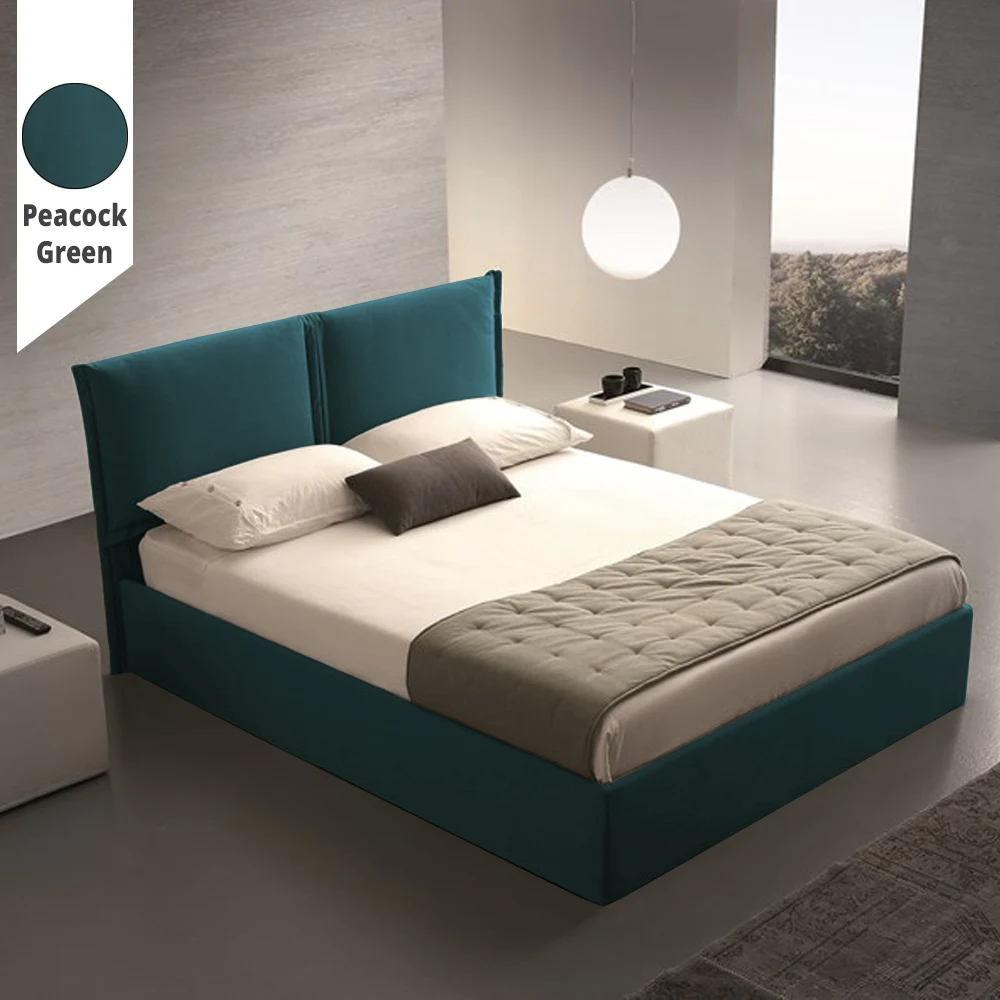 Υφασμάτινο Κρεβάτι Ύπνου Dessert Peacock Green ypnos.gr