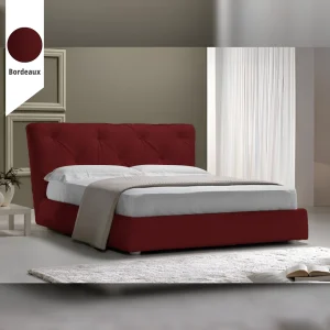 Υφασμάτινο Κρεβάτι Ύπνου Fluffy Bordeaux ypnos.gr