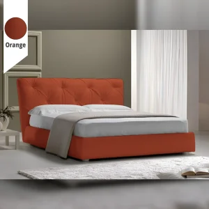Υφασμάτινο Κρεβάτι Ύπνου Fluffy Orange ypnos.gr
