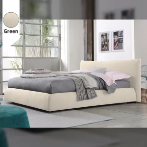 Υφασμάτινο Κρεβάτι Ύπνου Gea Cream ypnos.gr