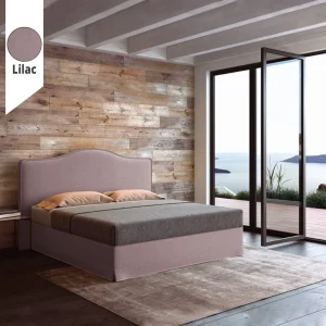 Υφασμάτινο Κρεβάτι Ύπνου Venetia Lilac ypnos.gr