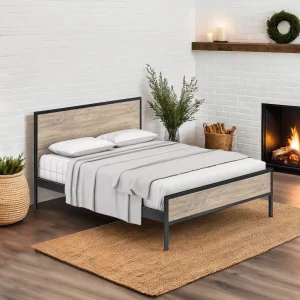 μεταλλικό_κρεβάτι_καλυψώ_urban oak_anthracite